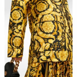 Versace Printed Silk Shirt -Outlet Versace Store unnamed file 474