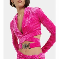 Versace Medusa Biggie Velvet Hoodie -Outlet Versace Store unnamed file 48