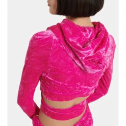 Versace Medusa Biggie Velvet Hoodie -Outlet Versace Store unnamed file 49