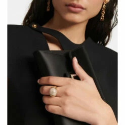 Versace Medusa Embellished Ring