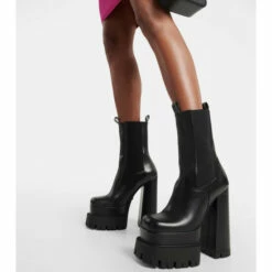 Versace Aevitas Platform Leather Ankle Boots 9 Versace Aevitas Platform Leather Ankle Boots -Outlet Versace Store unnamed file 57