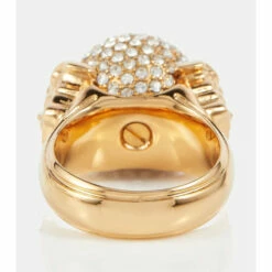 Versace Medusa Embellished Ring -Outlet Versace Store unnamed file 570