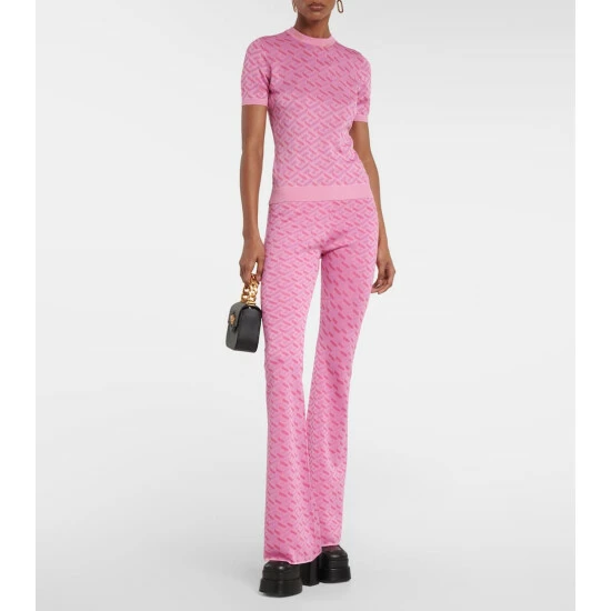 Versace La Greca Jacquard Top 3 Versace La Greca Jacquard Top