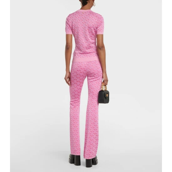 Versace La Greca Jacquard Top 4 Versace La Greca Jacquard Top - Image 2