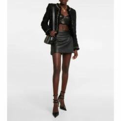 Versace Embellished Tweed Jacket