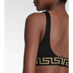 Versace Logo Bikini Top -Outlet Versace Store unnamed file 631