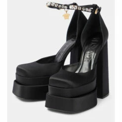 Versace Medusa Aevitas Satin Platform Pumps -Outlet Versace Store unnamed file 638