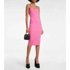 Versace Aevitas Pointy Satin Platform Pumps