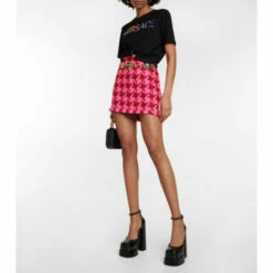 Versace Medusa Aevitas Platform Leather Pumps