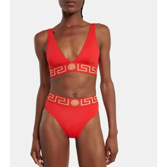 Versace Greca Border Bikini Top 3 Versace Greca Border Bikini Top