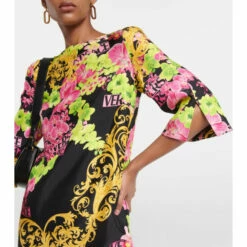 Versace Printed Minidress -Outlet Versace Store unnamed file 71