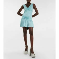 Versace Medusa Aevitas Leather Platform Pumps