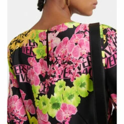 Versace Printed Minidress -Outlet Versace Store unnamed file 72