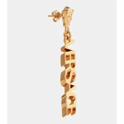 Versace Logo Earrings