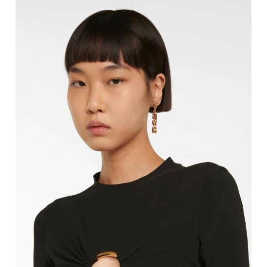 Versace Logo Earrings 4 Versace Logo Earrings - Image 2