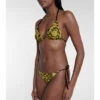 Versace Barocco Triangle Bikini Top
