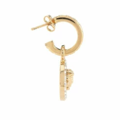 Versace Greca And Medusa Earrings