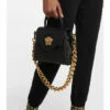 Versace La Medusa Small Leather Tote Bag -Outlet Versace Store unnamed file 761