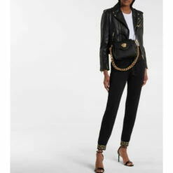 Versace La Medusa Small Leather Tote Bag -Outlet Versace Store unnamed file 764