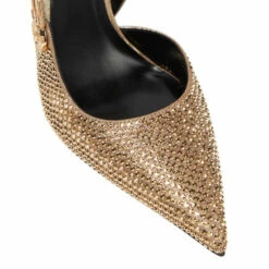 Versace Safety Pin Embellished Leather Pumps -Outlet Versace Store unnamed file 77