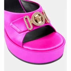 Versace Medusa Biggie Satin Mules -Outlet Versace Store unnamed file 773