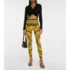 Versace Barocco Mid-rise Leggings -Outlet Versace Store unnamed file 785