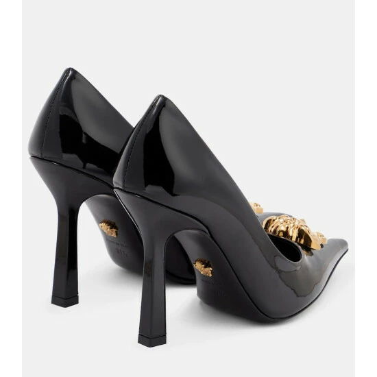 Versace La Medusa Patent Leather Pumps 4 Versace La Medusa Patent Leather Pumps - Image 2