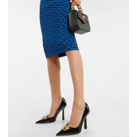 Versace La Medusa Patent Leather Pumps 5 Versace La Medusa Patent Leather Pumps - Image 3