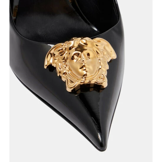 Versace La Medusa Patent Leather Pumps 7 Versace La Medusa Patent Leather Pumps - Image 5