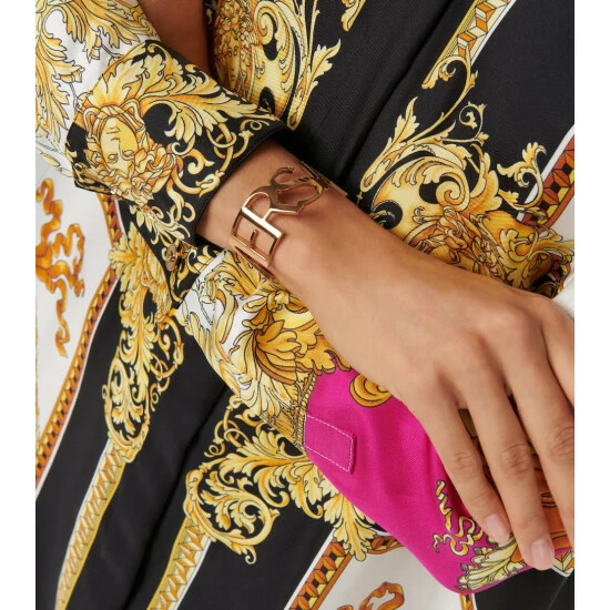 Versace Logo Cuff Bracelet 4 Versace Logo Cuff Bracelet - Image 2