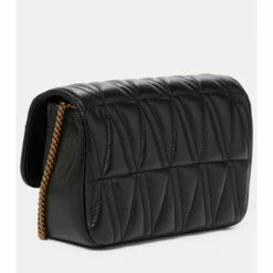 Versace Virtus Small Leather Shoulder Bag -Outlet Versace Store unnamed file 844