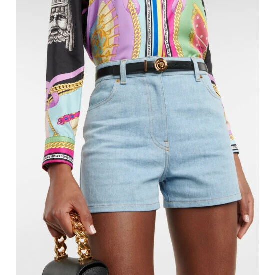 Versace Medusa Biggie Leather Belt 3 Versace Medusa Biggie Leather Belt