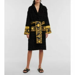 Versace Barocco Cotton Bathrobe