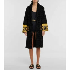 Versace Barocco Cotton Bathrobe 10 Versace Barocco Cotton Bathrobe -Outlet Versace Store unnamed file 894