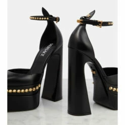 Versace Aevitas Pointy Stud Leather Platform Pumps -Outlet Versace Store unnamed file 93