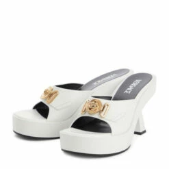 Versace Medusa Biggie Leather Sandals -Outlet Versace Store unnamed file 936