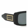 Versace Vintage Logo Rectangular Sunglasses -Outlet Versace Store unnamed file 963