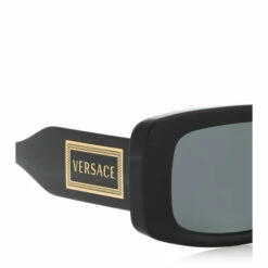 Versace Vintage Logo Rectangular Sunglasses