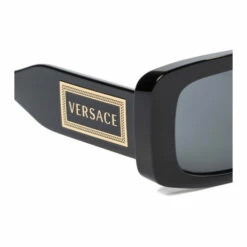 Versace Vintage Logo Rectangular Sunglasses -Outlet Versace Store unnamed file 965