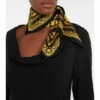 Versace Barocco Silk Twill Scarf -Outlet Versace Store unnamed file 967