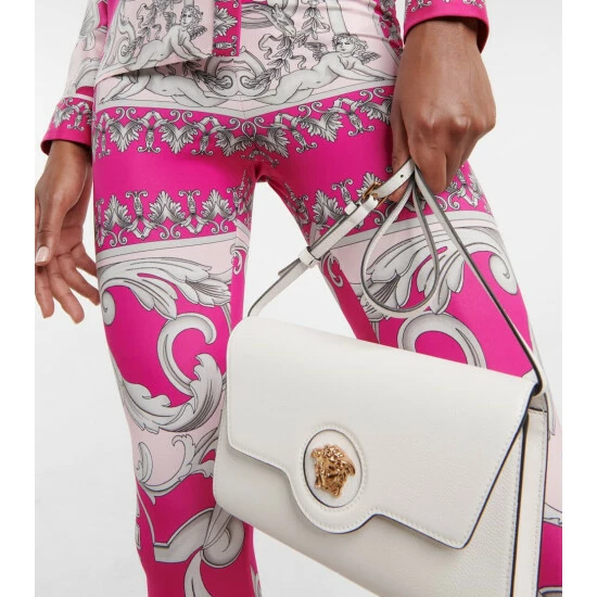 Versace La Medusa Long Leather Shoulder Bag 3 Versace La Medusa Long Leather Shoulder Bag